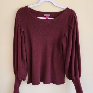 Vince Camuto Balloon Sleeve Sweater Size M